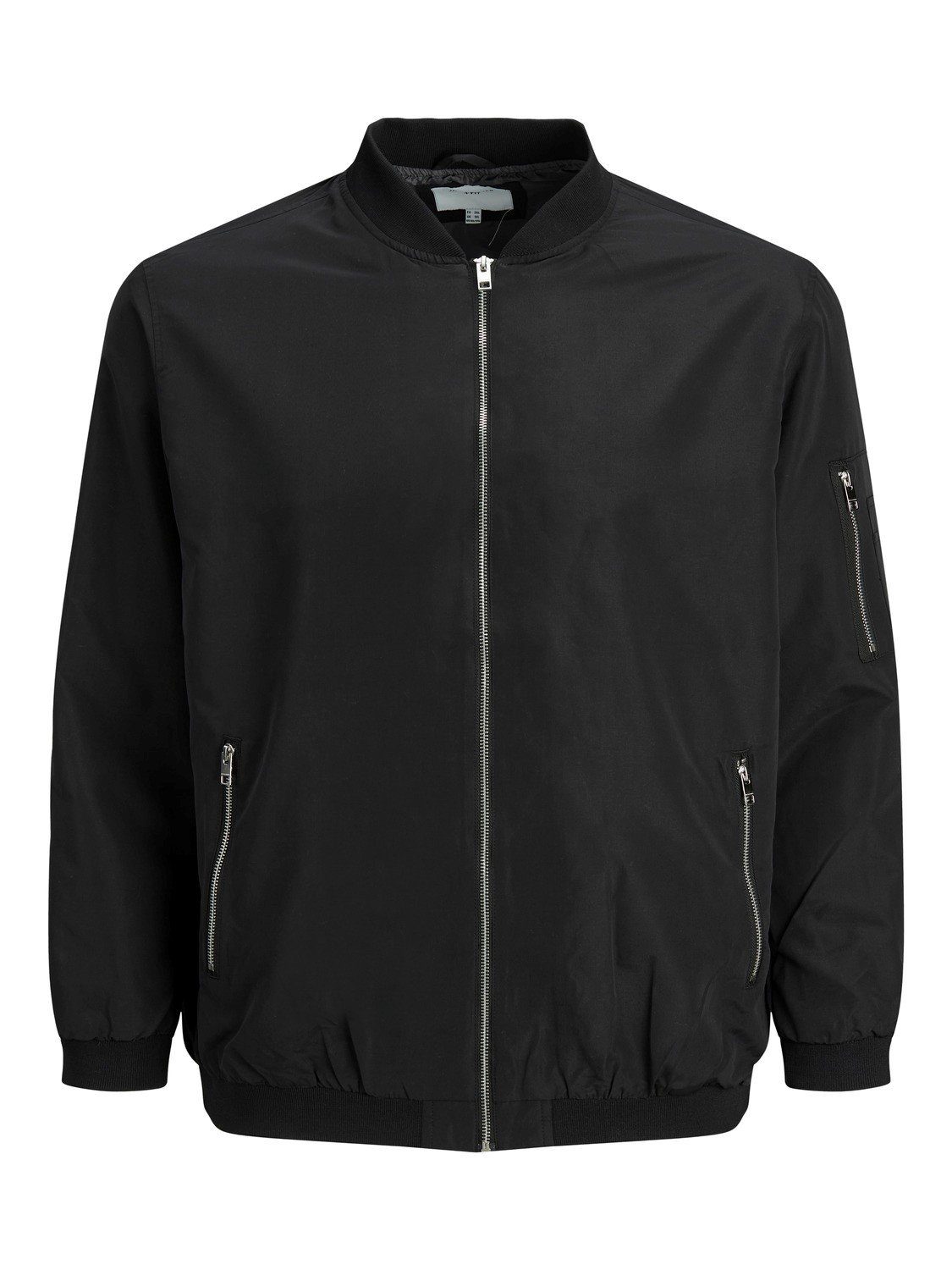 Jack & Jones Blouson JJERUSH PS BOMBER Schwarz-2 12173990 - 4382 in