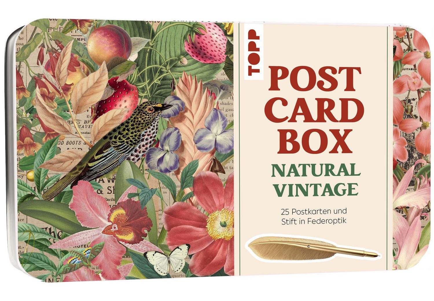 frechverlag Grußkarten Postcard Box - Natural Vintage