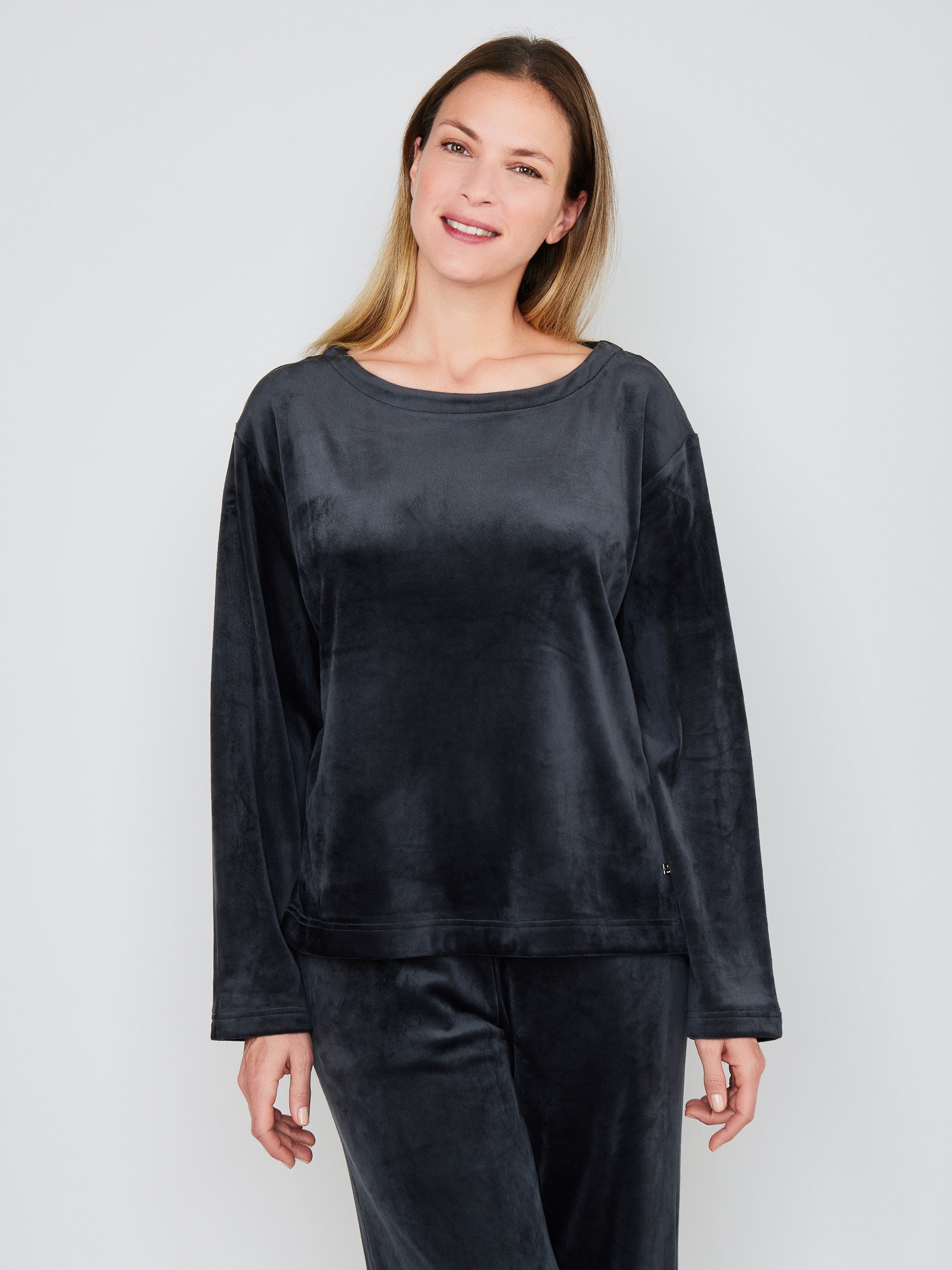 JOOP! Longsleeve Velvet Oversized unterhemd shirt langarm