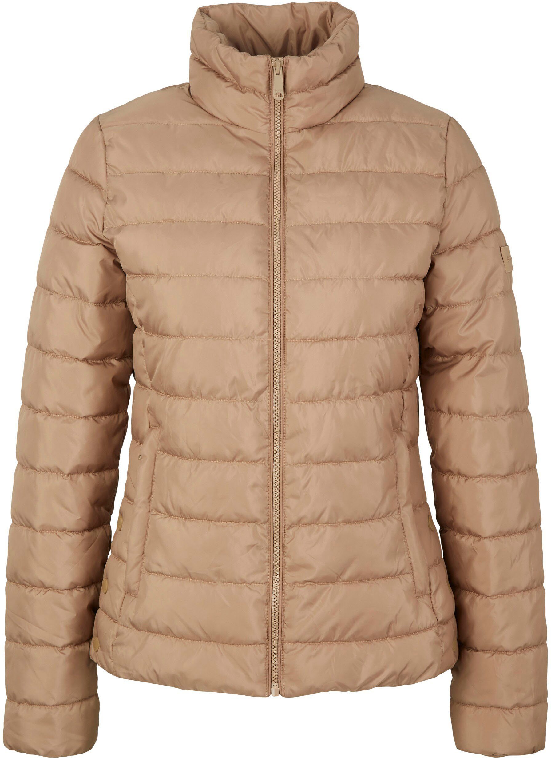 TOM TAILOR Steppjacke dunkelbeige