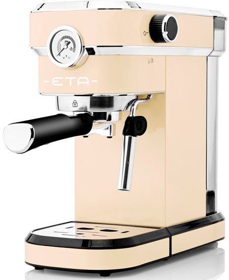 eta Espressomaschine STORIO ETA618190040, Siebträger, 1350W, max. 20 bar, Thermoblock