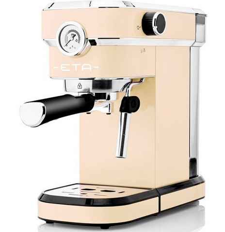eta Espressomaschine STORIO ETA618190040, Siebträger, 1350W, max. 20 bar, Thermoblock