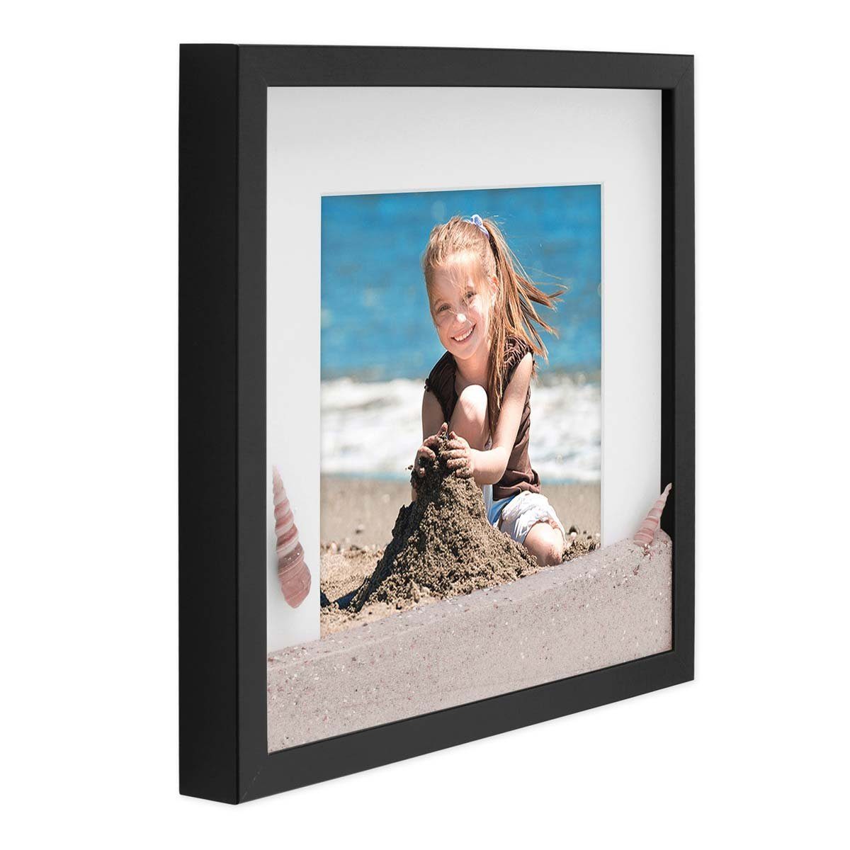 PHOTOLINI Bilderrahmen 3D-Rahmen mit Passepartout / günstig online kaufen