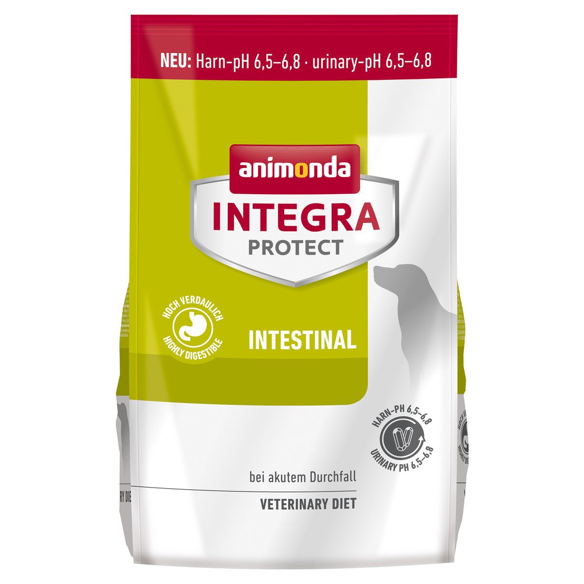 Animonda Integra Protect Sensitiv Intestinal 4 kg, Trockenfutter für: Hund