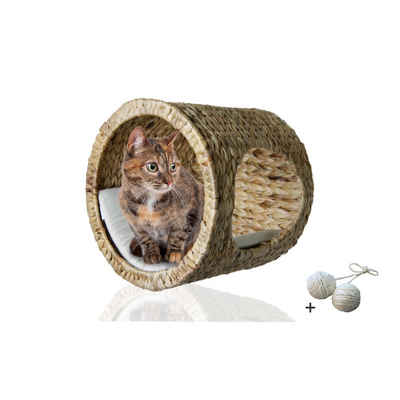 Rohrschneider Katzen-Kletterwand Katzenhöhle Wandhöhle mit Schlafhöhle Katze als Wandbett Wandmontage