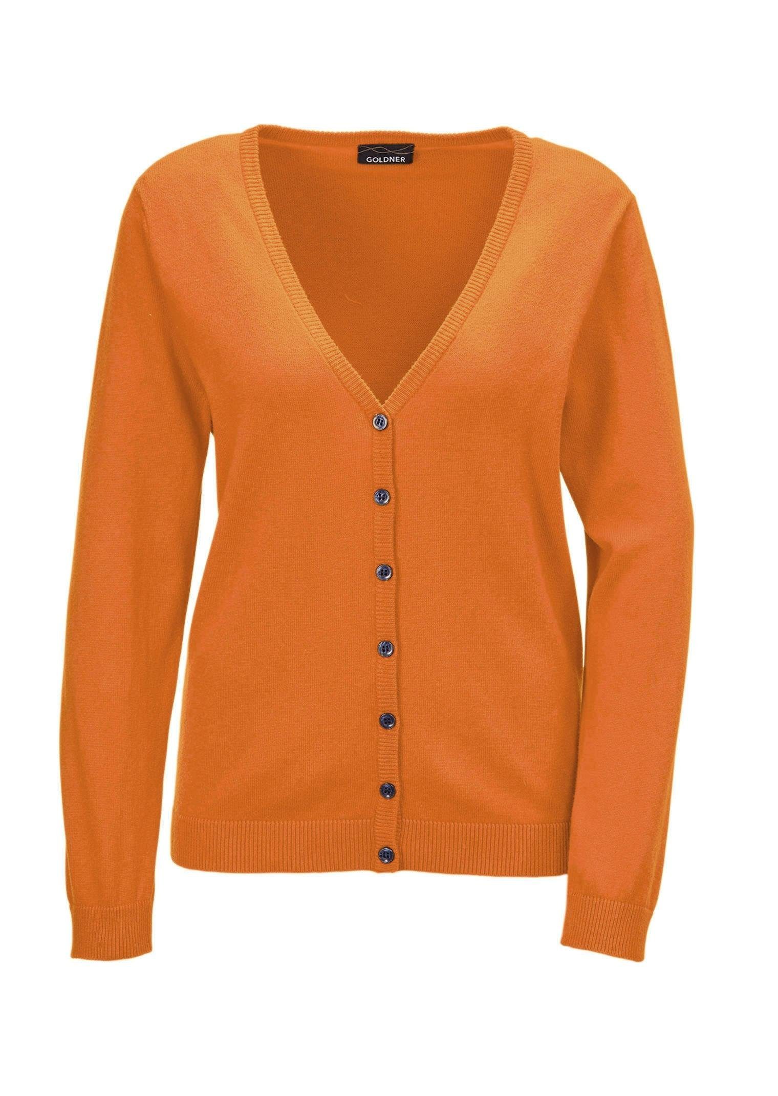 GOLDNER Strickjacke Hochwertige Strickjacke in zeitloser günstig online kaufen