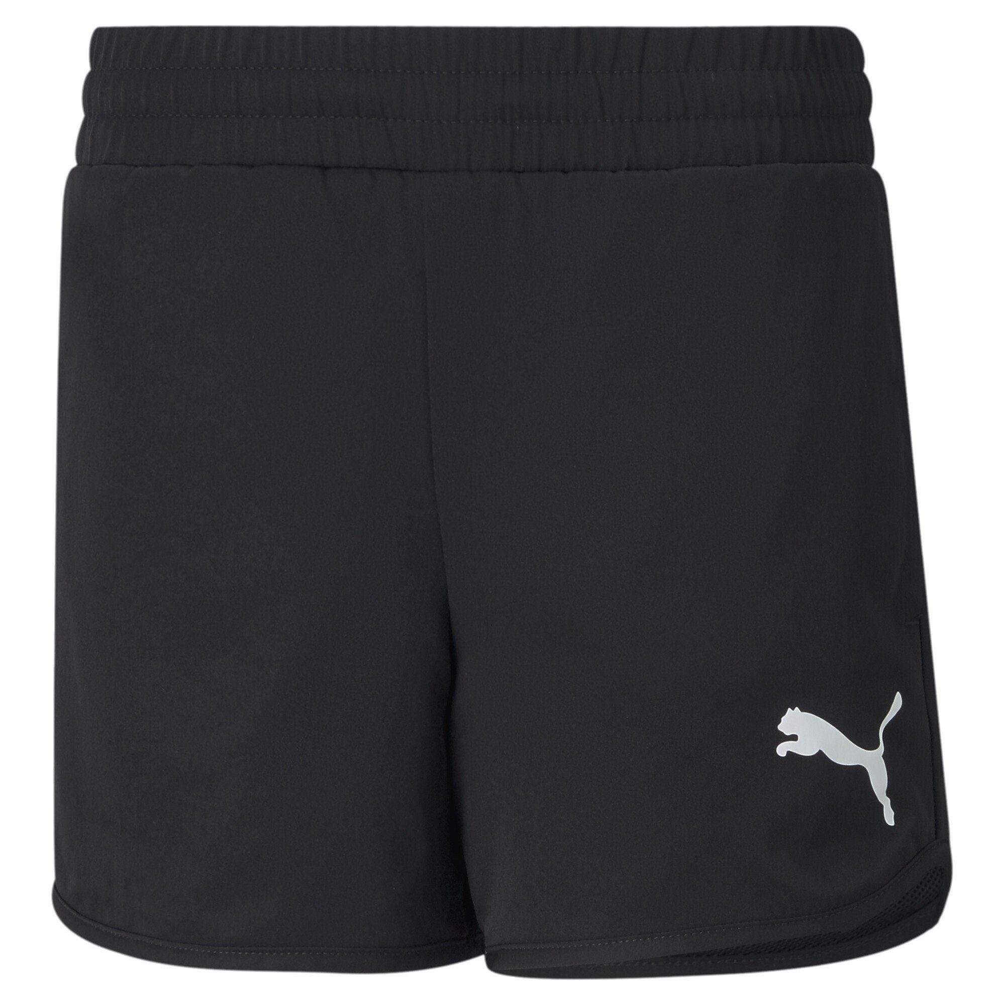 Black Active PUMA Shorts Shorts Mädchen