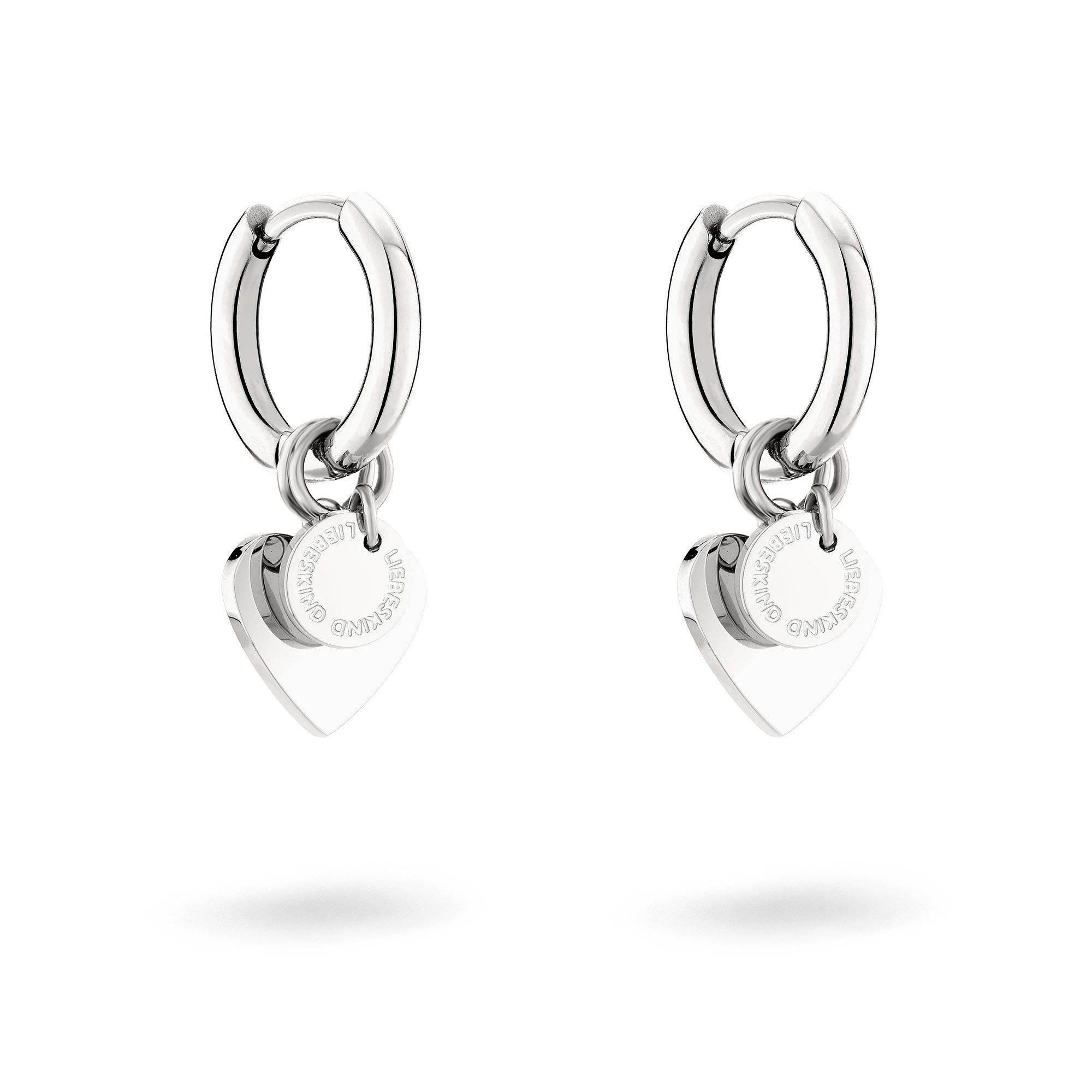 Liebeskind Berlin Paar Серьги-кольца Schmuck Edelstahl Layered Love LJ-1561 LJ-1595 LJ-1596 LJ-1597
