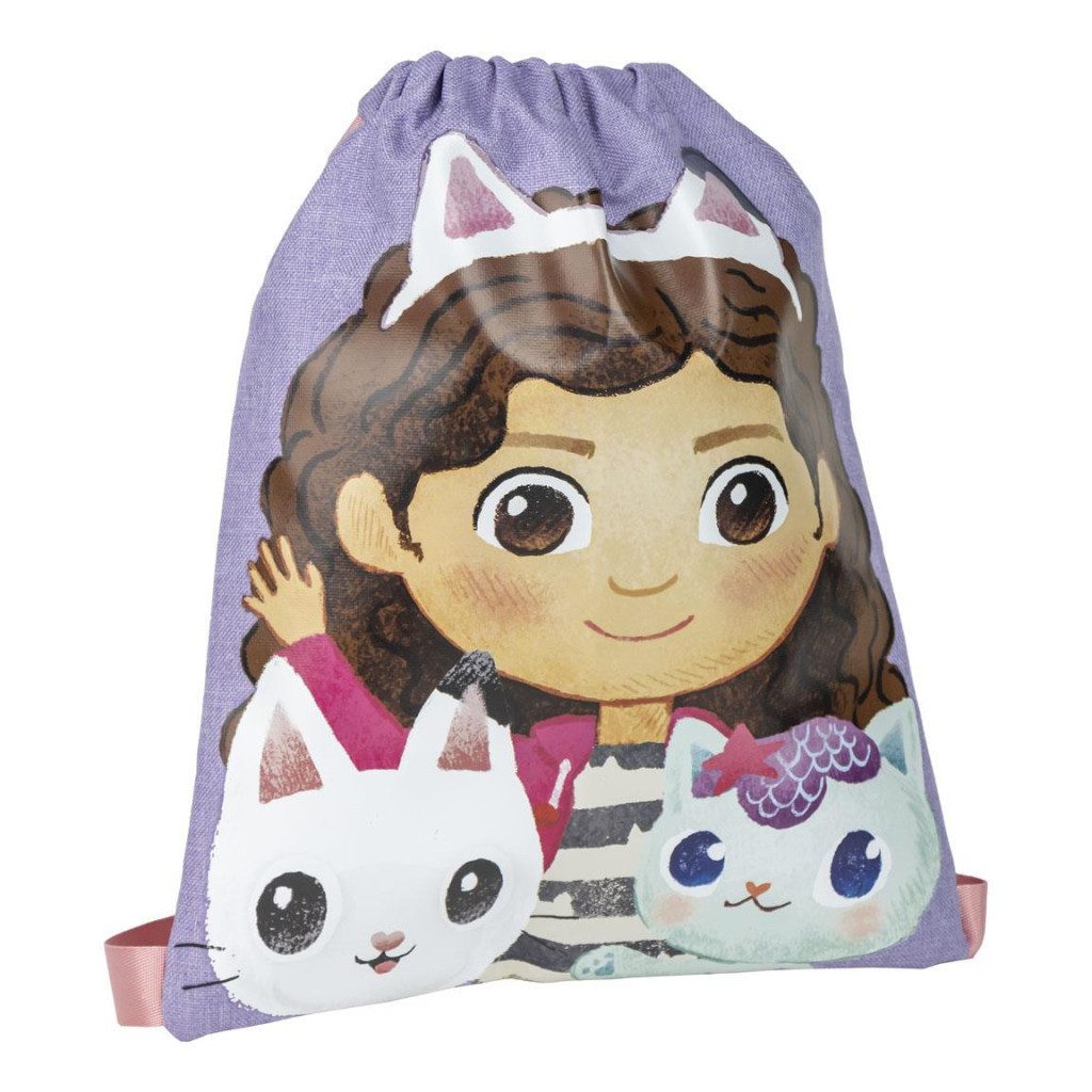 Kinderrucksack Gabby's Dollhouse Cats Turnbeutel, Rucksack 33 cm