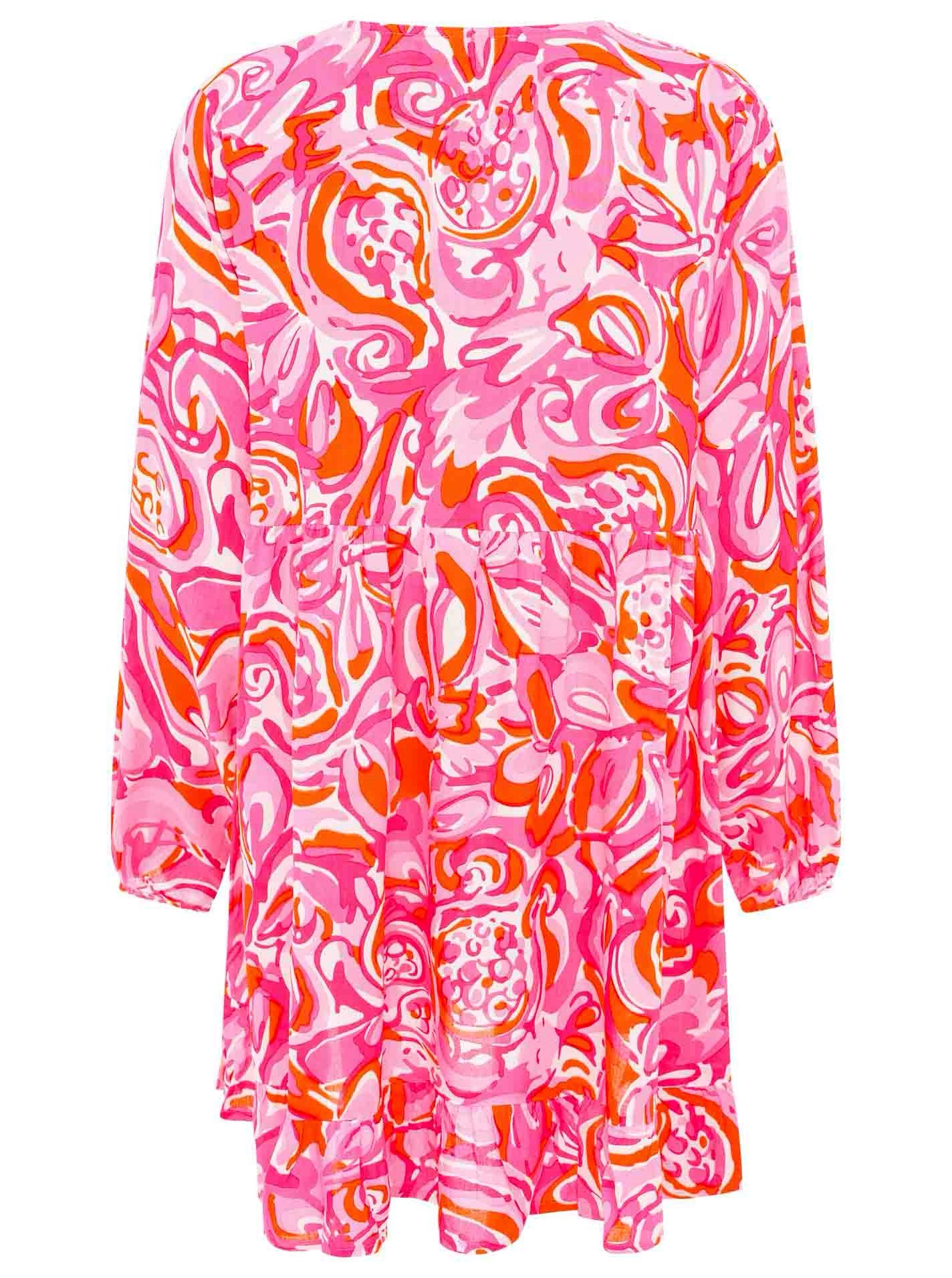 Zwillingsherz Sommerkleid Zwillingsherz Kleid "Aquarell Blumenmeer" günstig online kaufen