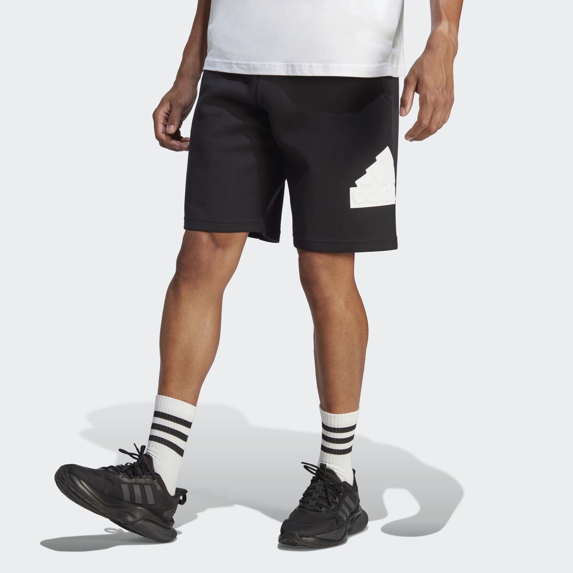 adidas Sportswear Funktionsshorts FUTURE ICONS BADGE OF SPORT SHORTS Black / White