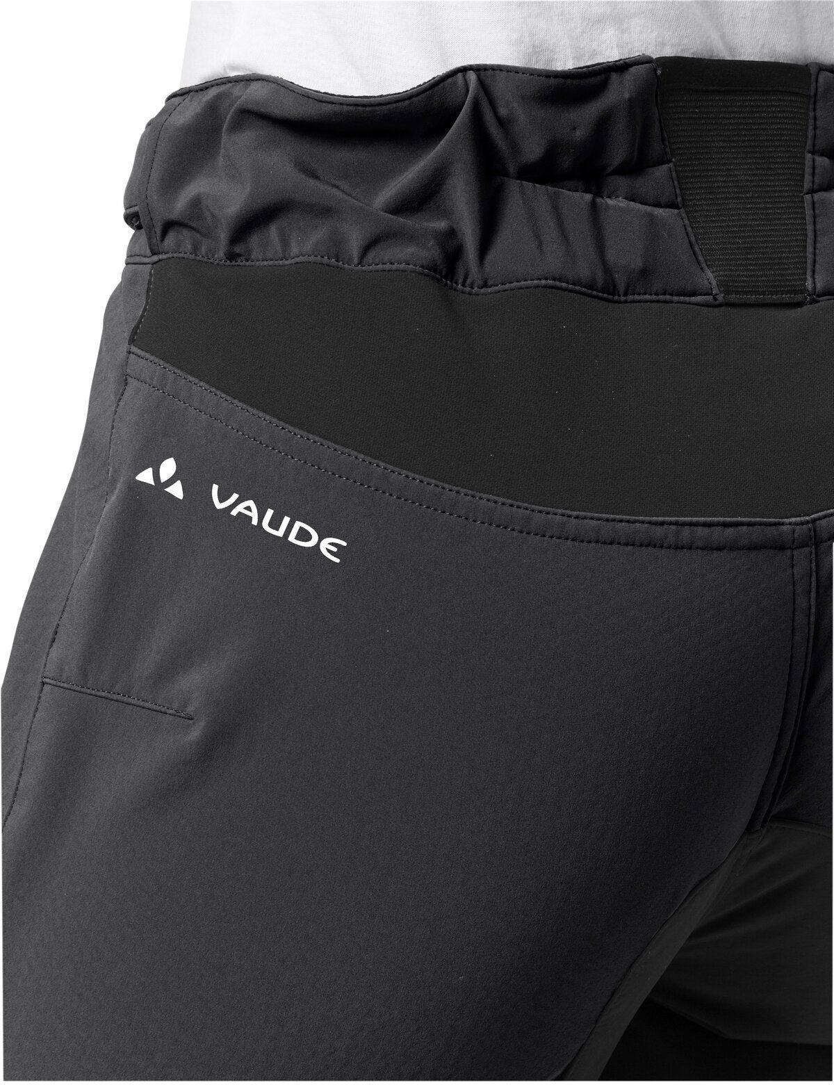 VAUDE Funktionshose Women's Qimsa Softshell Pants II (1-tlg) atmungsaktive und schnelltrocknende Radhose