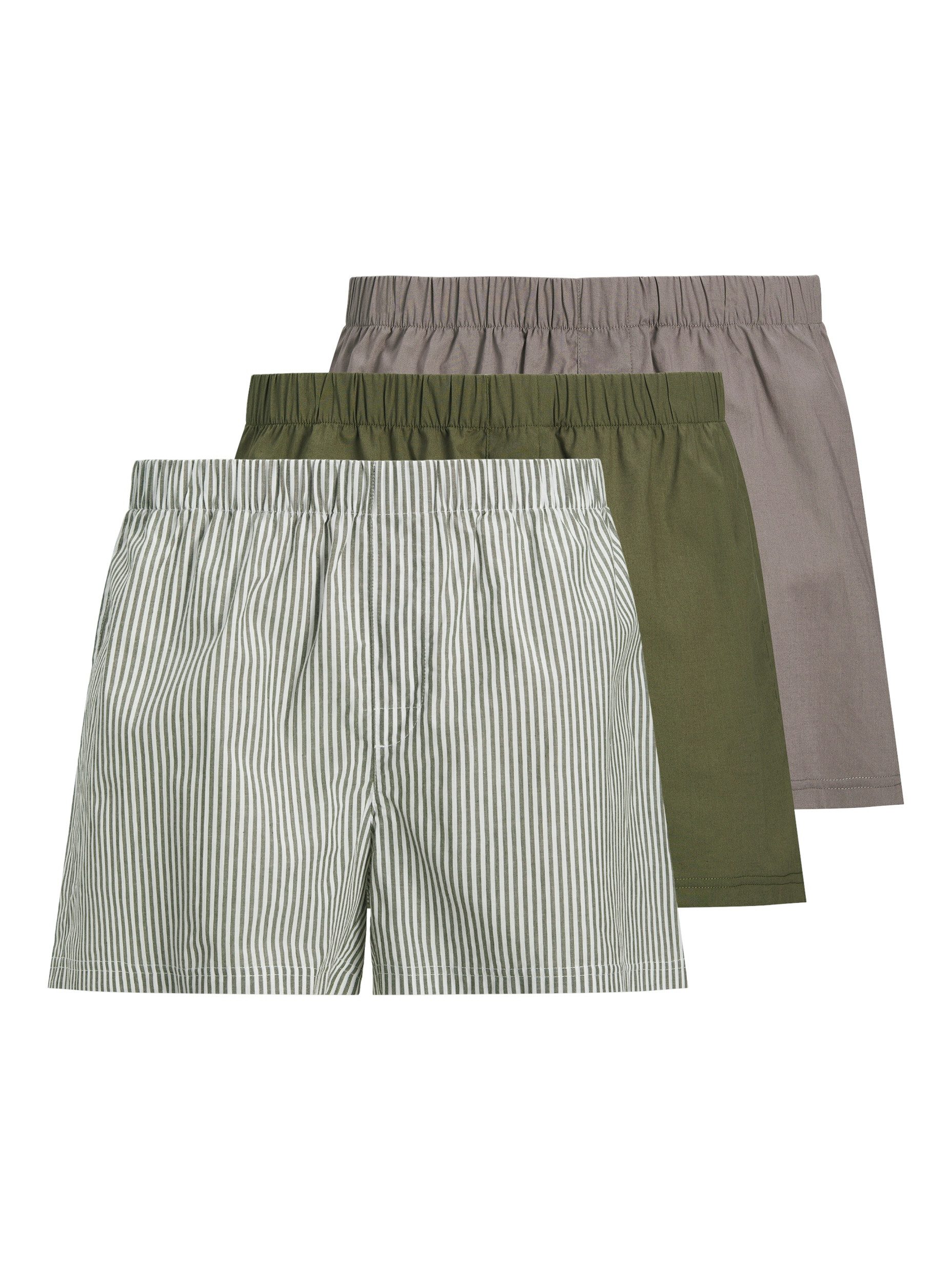 Jack & Jones Boxershorts JACMILANO WOVEN BOXERS 3 PACK NOOS (Packung, 3-St) günstig online kaufen