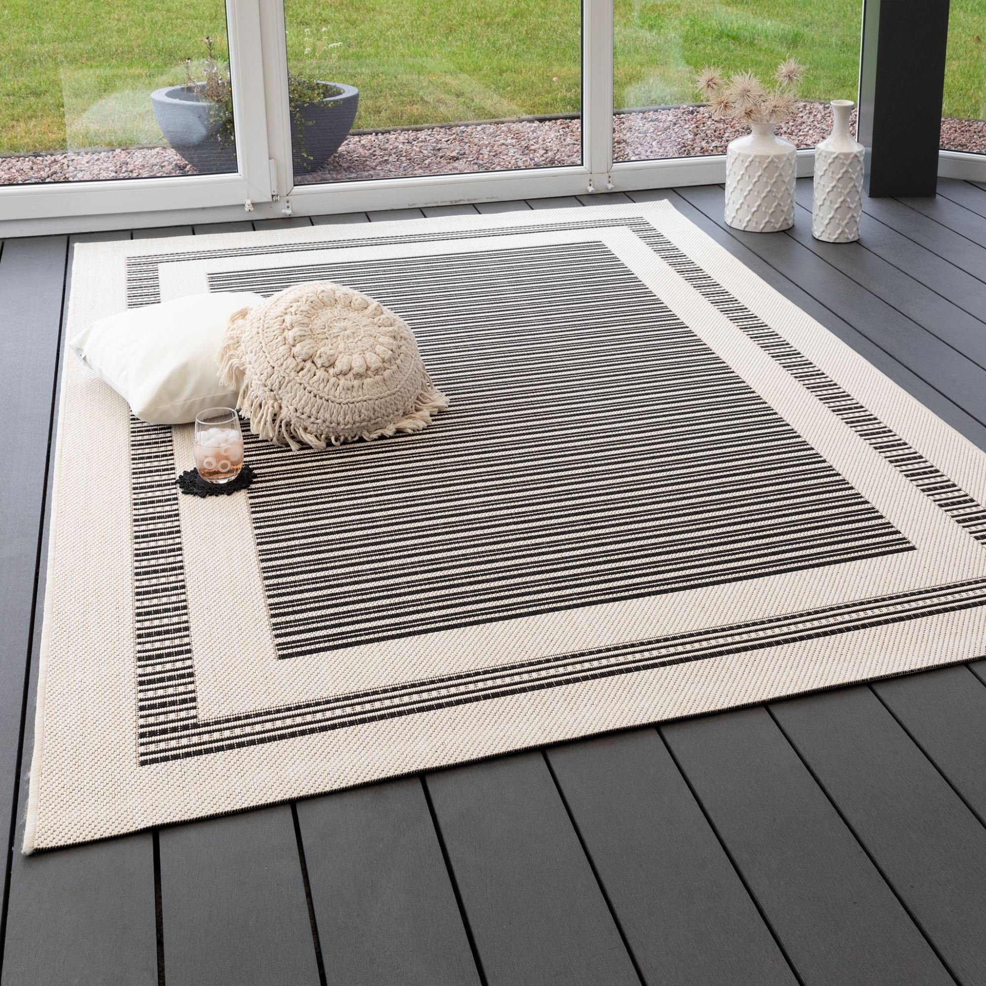 Steffensmeier Teppich Bergen, Rechteckig, In- und Outdoor, wasserfest günstig online kaufen