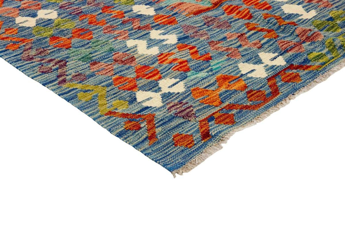Kelim mm Handgewebter Nain Orientteppich, 3 Afghan Orientteppich rechteckig, Trading, Höhe: 206x297