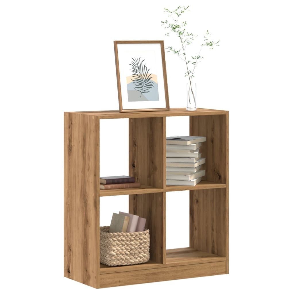 VidaXL Wandregal Artisan-Eiche - Modernes Regal 60x21x51cm Fürs Wohnzimmer