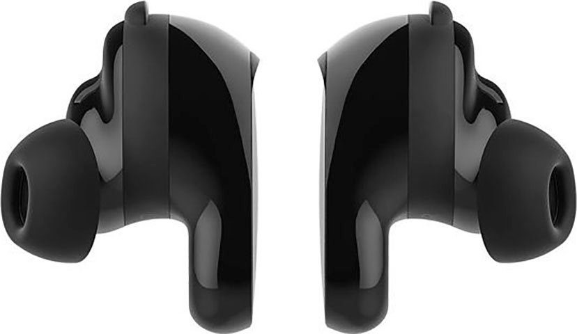black mit II Musik, Bose Steuerung und kabellose Noise-Cancelling, In-Ear-Kopfhörer (Freisprechfunktion, wireless Earbuds In-Ear-Kopfhörer Klang) QuietComfort® personalisiertem integrierte Lärmreduzierung Bluetooth, Anrufe für