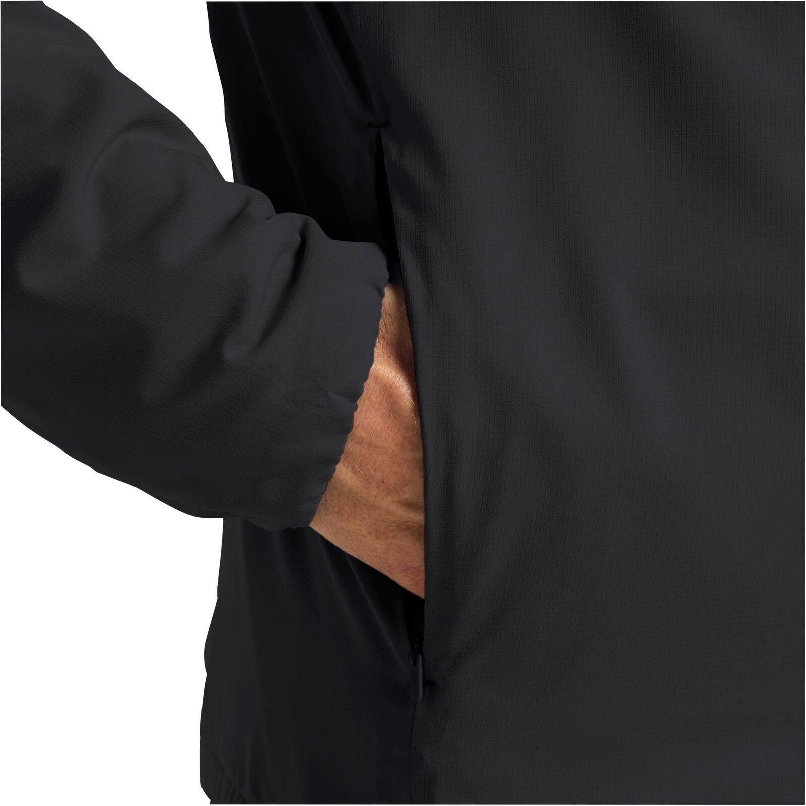 Jack Wolfskin Funktionsjacke Wanderjacke Prelight Insulated (winddicht, warm) schwarz Herren