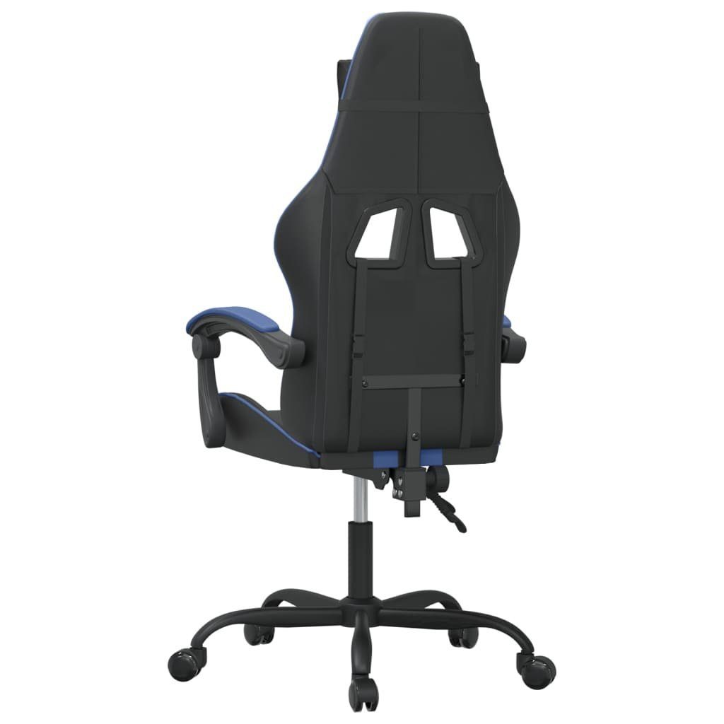 Blau | Schwarz Schwarz St) und Gaming-Stuhl (1 und vidaXL Drehbar und Schwarz blau Kunstleder Gaming-Stuhl blau