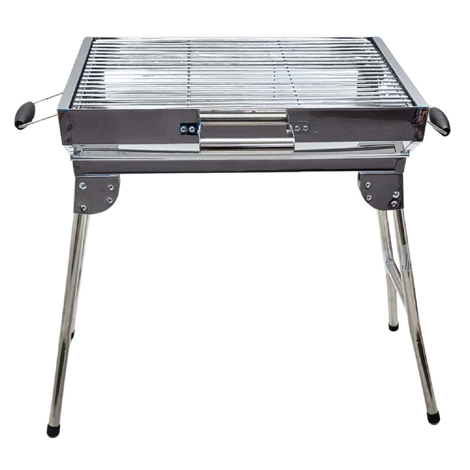 Grillpeter Holzkohlegrill Mangal Iskander Schaschlikgrill Edelstahl mit Grillrost – Bild 3 von 5