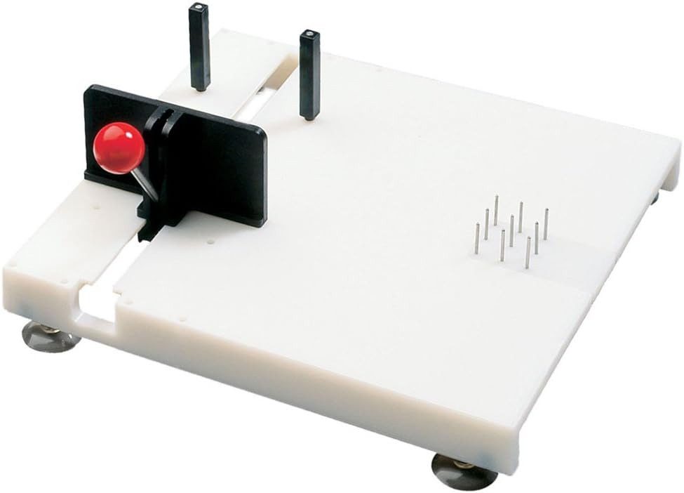 ETAC Schneidebrett Fixierbrett Schneidebrett mit Saugfüßen spülmaschinenfest, Polystyren und Edelstahl