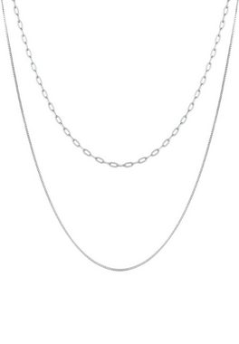 Elli Ketten-Set Layer Basic Glieder Chains 925 Silber