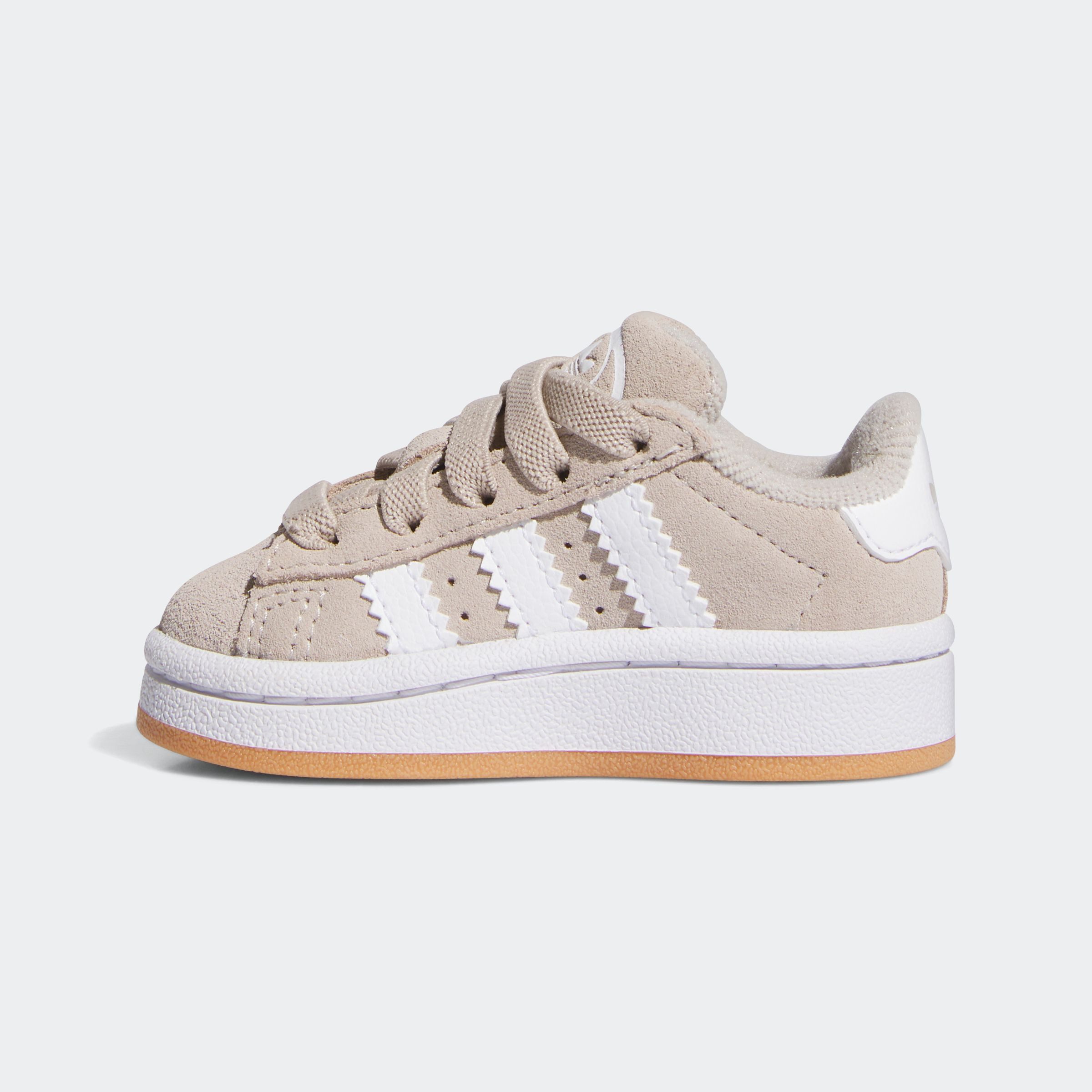 adidas Originals CAMPUS 00S COMFORT CLOSURE ELASTIC LACE Sneaker für Babys und Kleinkinder aus Leder und Wildleder, mit Gummisohle