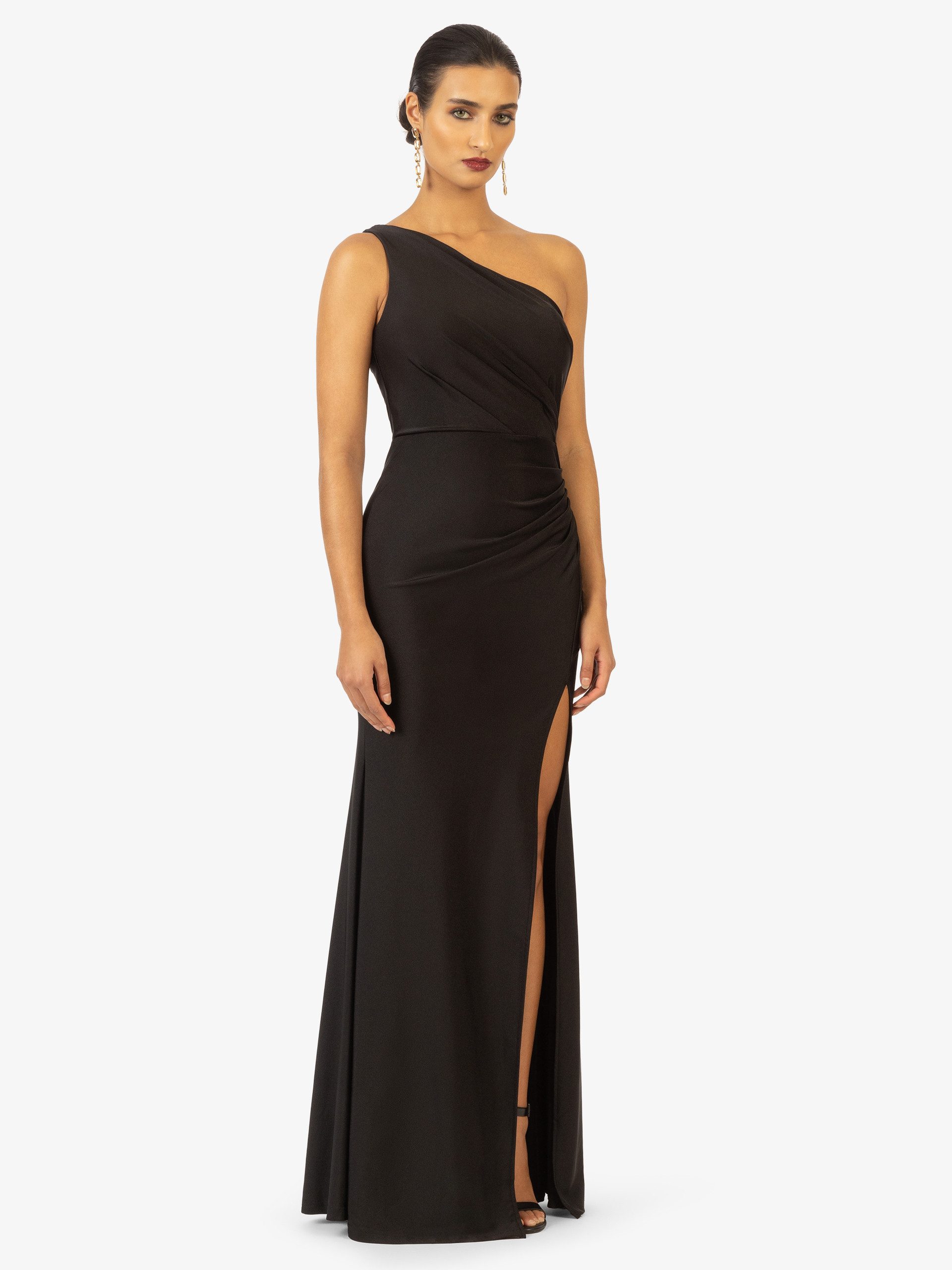 Kraimod Abendkleid mit Drapierung und One-Shoulder-Design günstig online kaufen