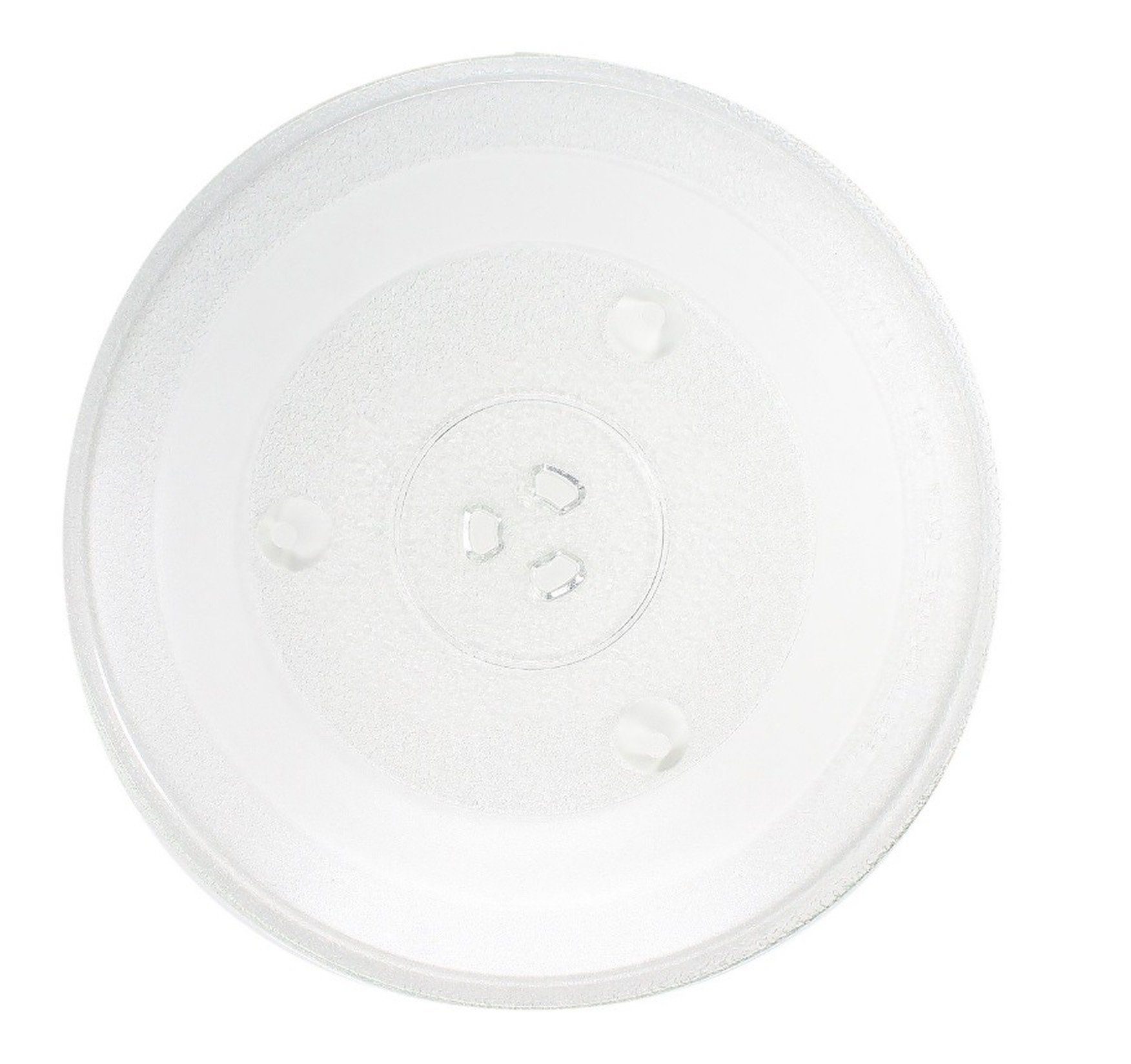 BAYLI Mikrowellenteller Mikrowellenteller 31,5 cm, Drehteller für Mikrowelle, Glasteller
