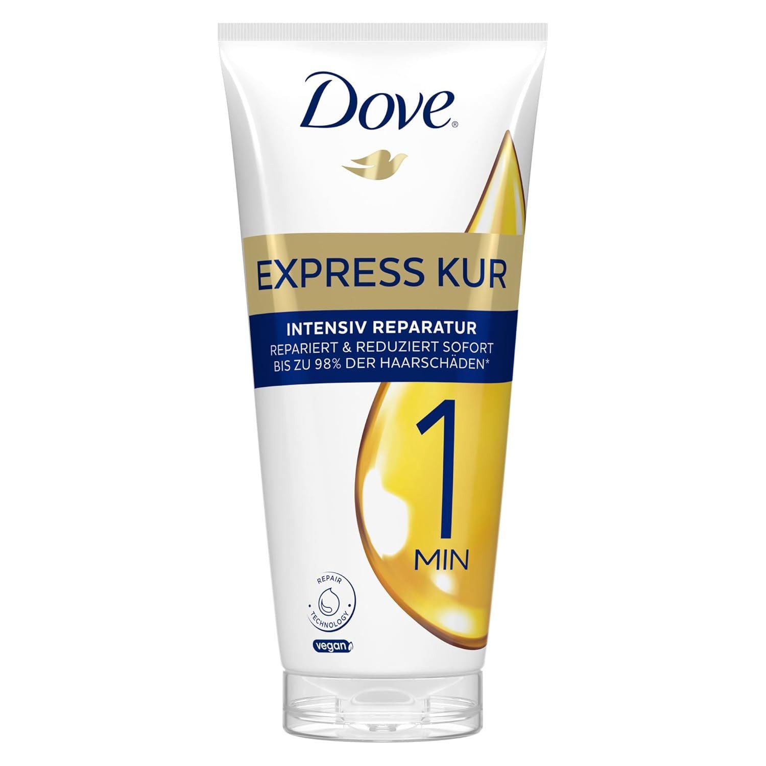 DOVE / UNILEVER Haarcreme Intensiv Reparatur 1 Minute Express Kur Уход за волосами