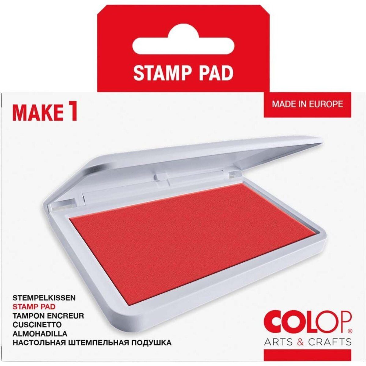 COLOP Stempel Stempelkissen MAKE1 brave red
