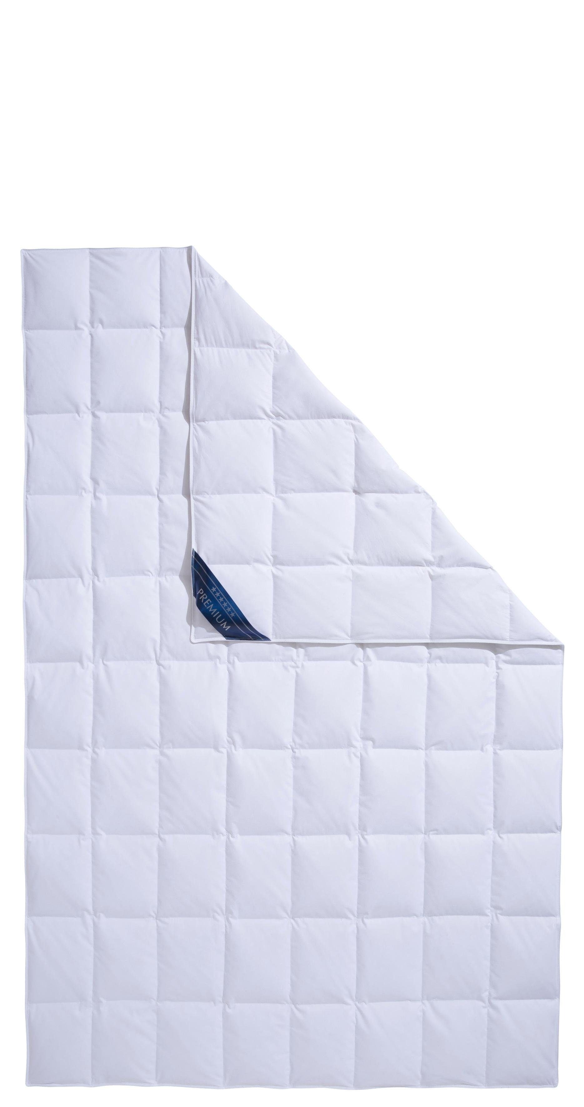 Otto Keller Gänsedaunenbettdecke + Kopfkissen Bella, Bettwaren-Set in 135x200 oder 155x220 cm, Sommer oder Winter, Füllung: Bettdecke: 90% Daunen, 10% Federn, Kopfkissen: 70% Federn, 30% Daunen, Bezug: 100% Baumwolle, Bettdecke 135x200 cm, 155x220 cm. GRATIS DAZU: Schlafspray