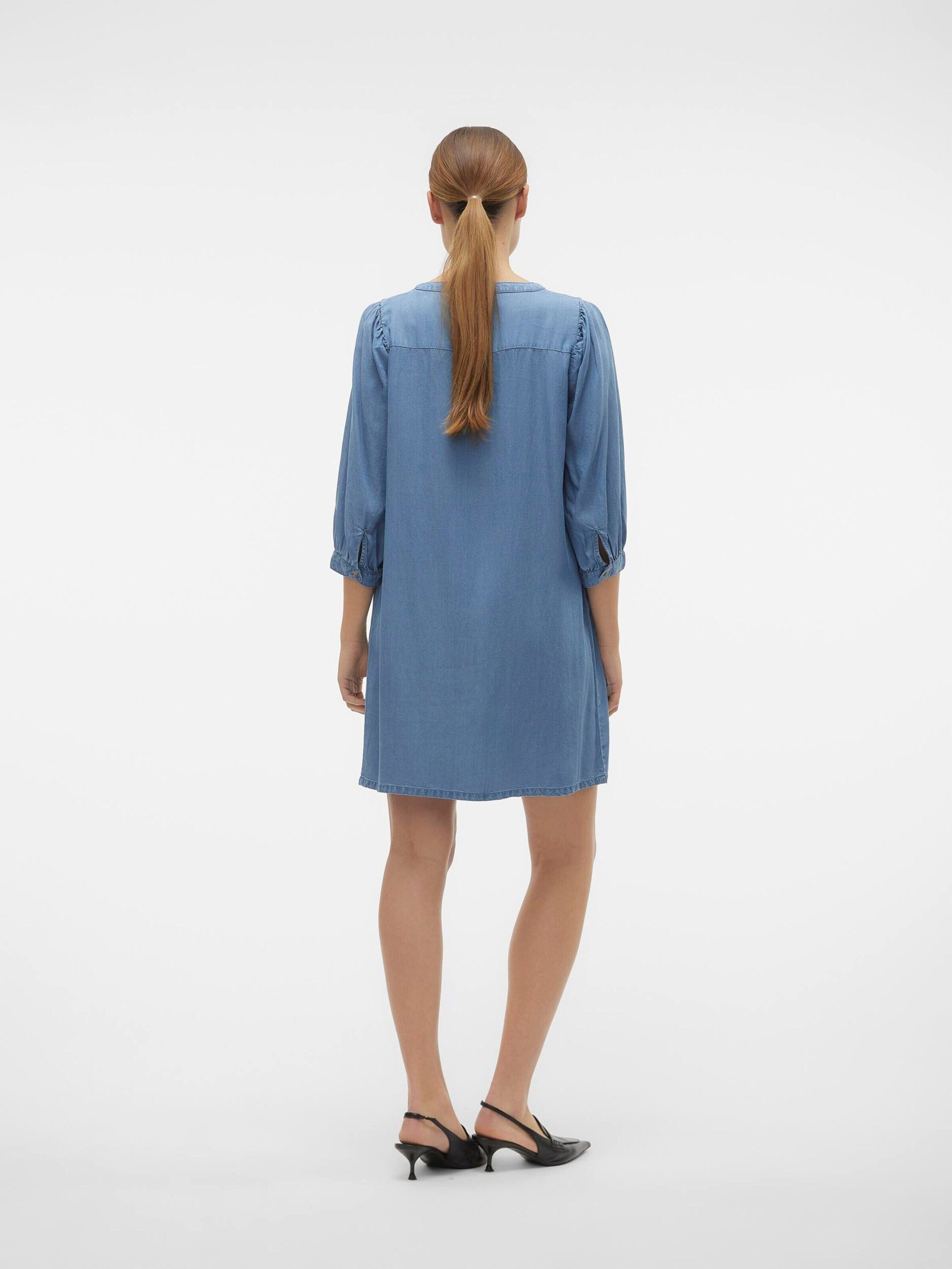 Vero Moda Minikleid BREE (1-tlg) Drapiert/gerafft günstig online kaufen