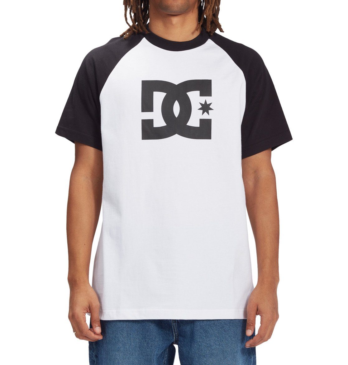 DC Shoes T-Shirt DC Star White / Black | Sport-T-Shirts