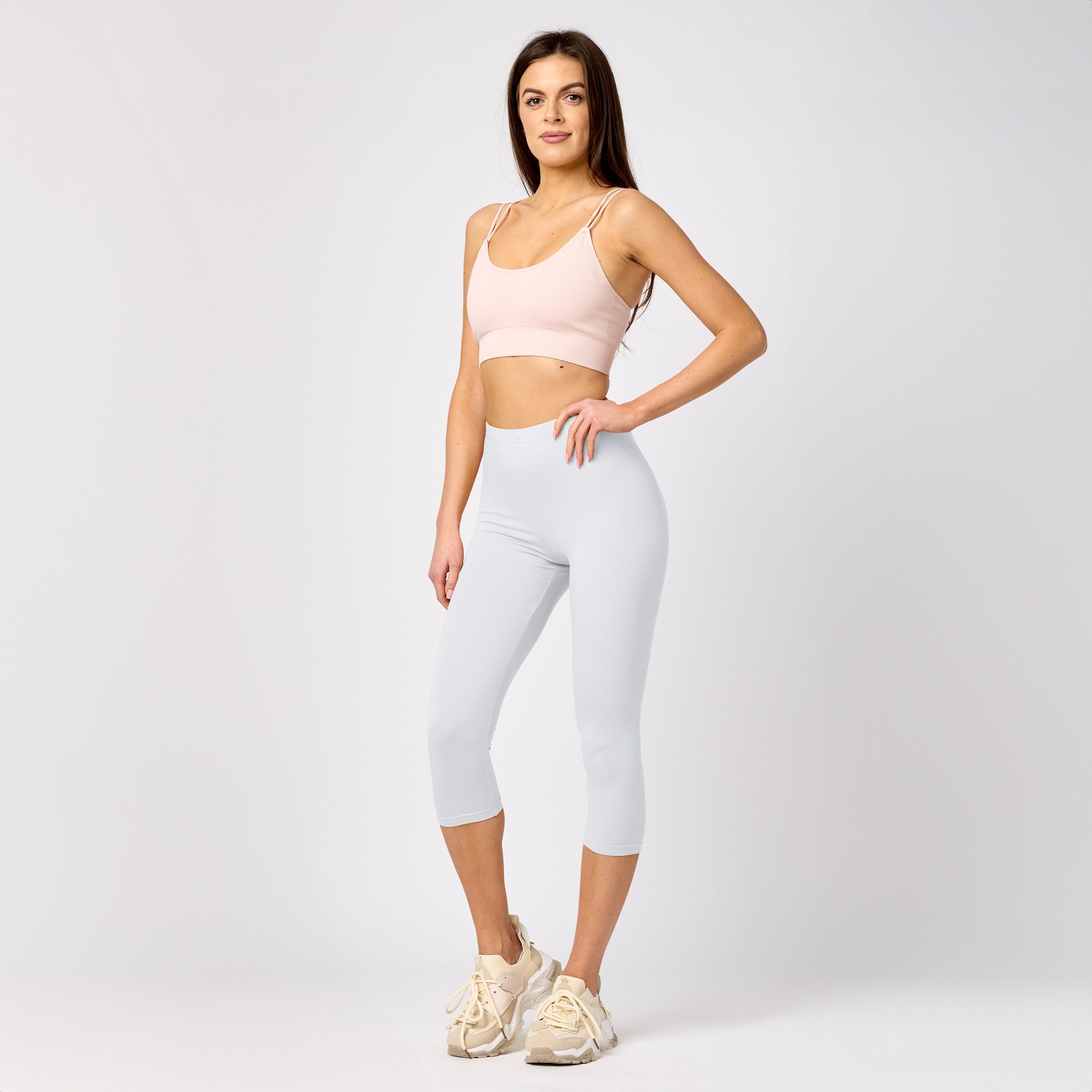 Merry Style Leggings Damen Caprihose 3/4 Hose MS10-144 (1-tlg) aus Viskose günstig online kaufen