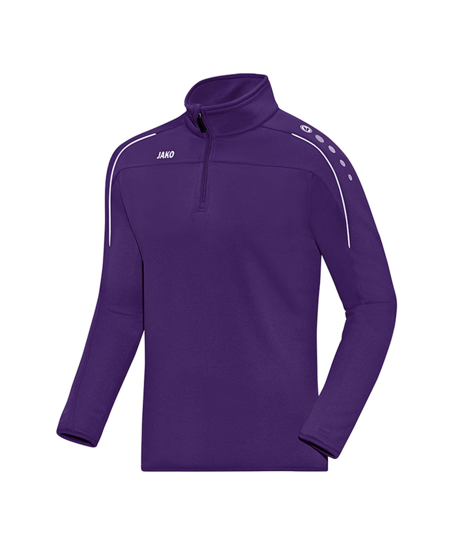 Jako Sweatshirt Classico Ziptop Lila