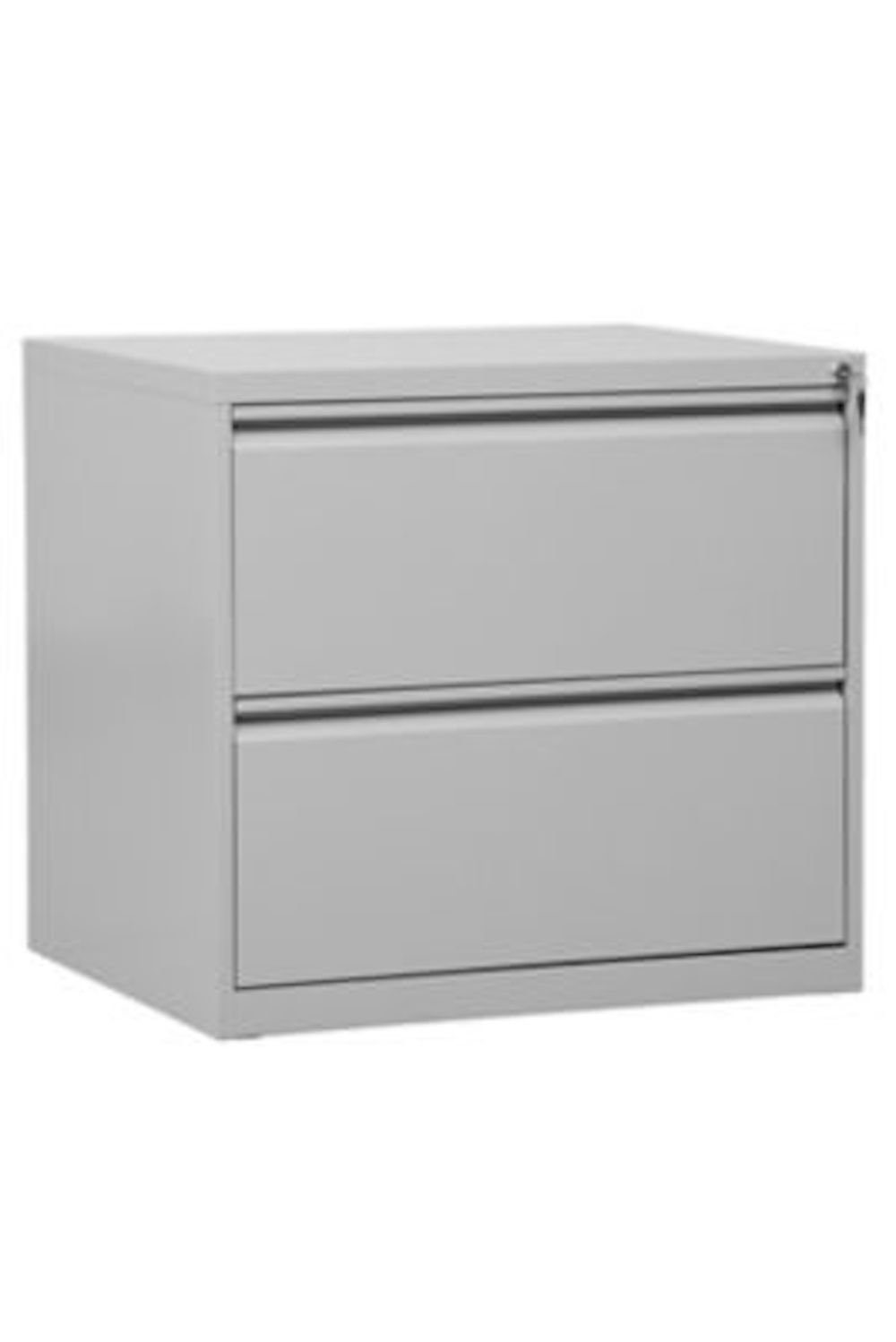 PROREGAL® Aktenschrank Hängeregistraturschrank Grau 70x76x62cm, HxBxT Mare