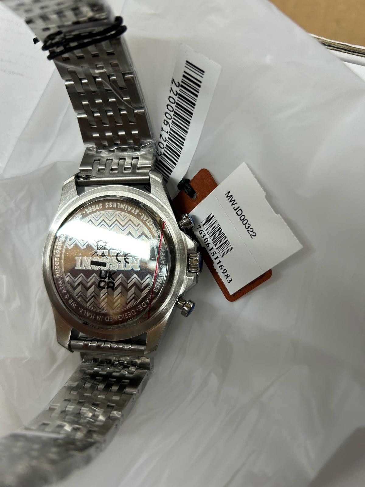 Missoni Schweizer Uhr New Chrono