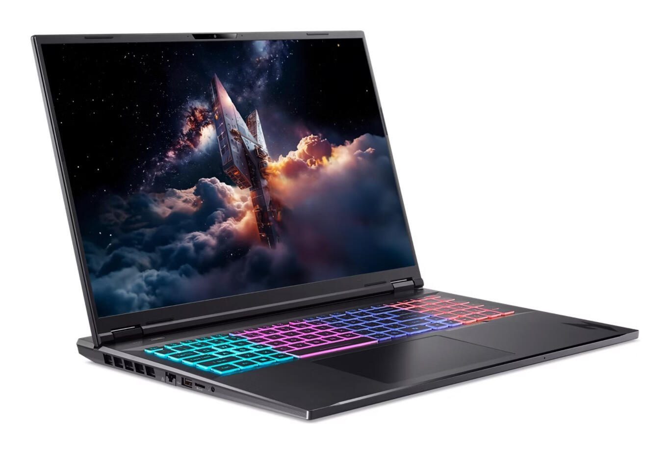 Acer Nitro 18 Gaming Laptop Ryzen AI 9 RTX 5060 32GB 1TB SSD Windows 11 Gaming-Notebook (45,7 cm/18 Zoll, AMD Ryzen AI 9 365, GeForce RTX 5060, 32 GB, 1000 GB SSD, Full HD Webcam, 2x USB-C, 3x USB-A, 1x HDMI, 1x Ethernet, Wi-Fi 6E)