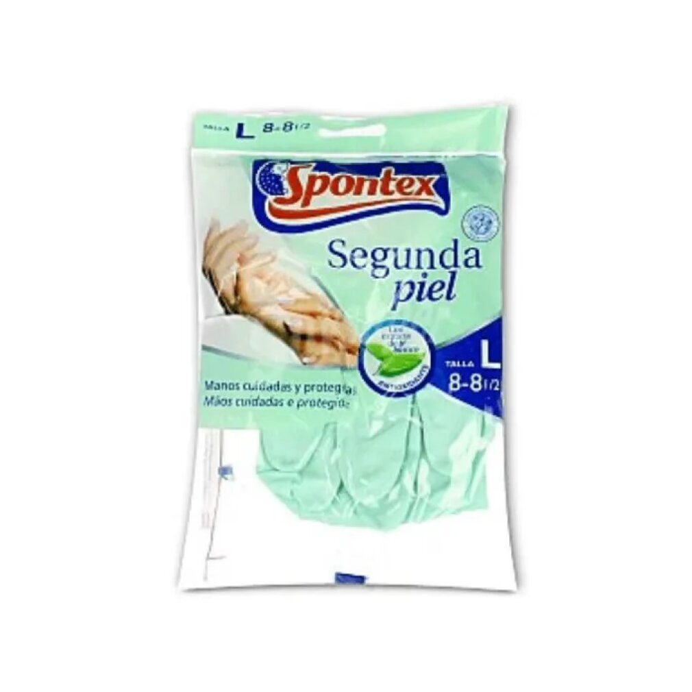 SPONTEX Second Haut Gloves Size L Dreibeinstativ