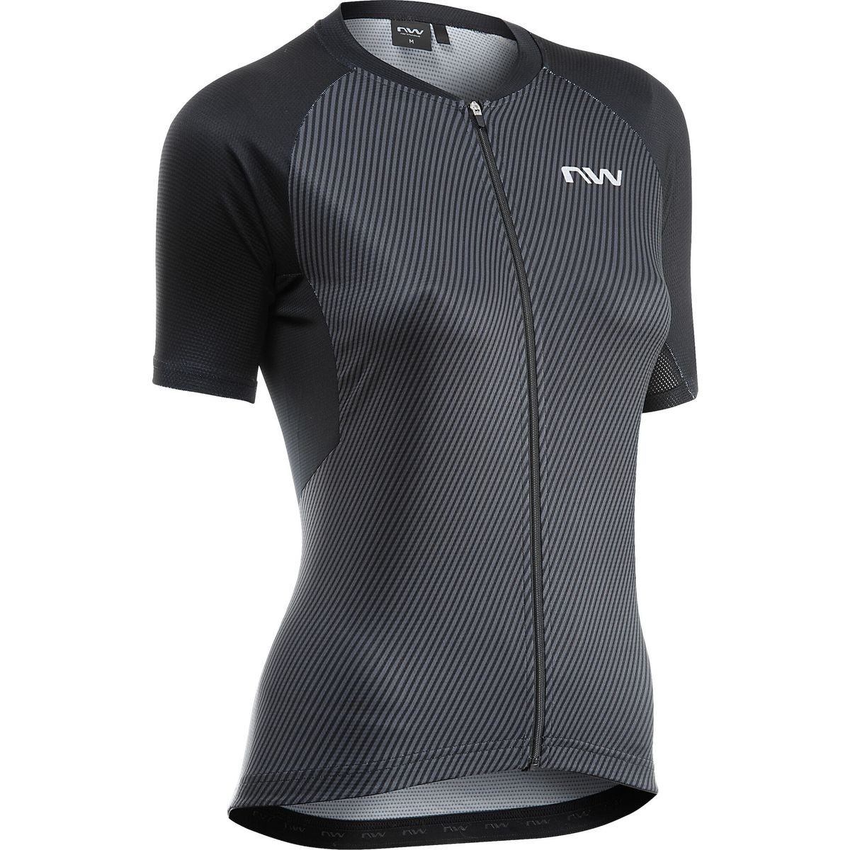 Northwave Radtrikot Force EVO Woman Jersey Short Sleeve Leichtes, atmungsaktives Damen-Radtrikot mit reflektierenden Details