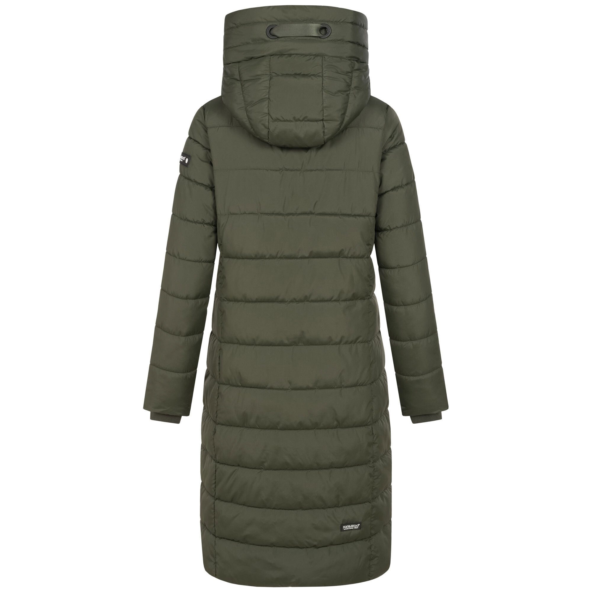 Navahoo Winterjacke Mondmaedchen Extra langer Schnitt mit seitlichen Schlitzen