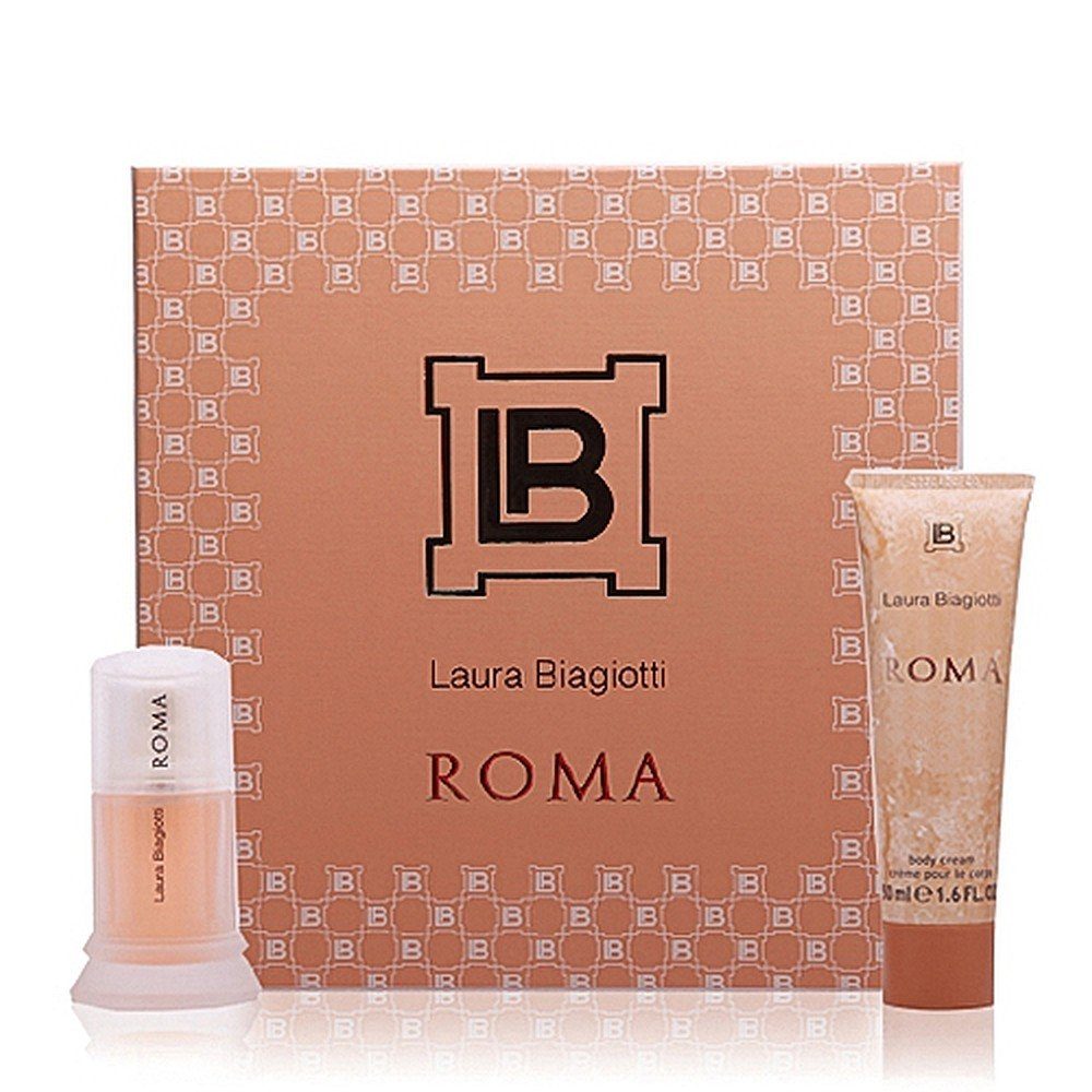 Laura Biagiotti Duft-Set Laura Biagiotti Roma SET - Eau de Toilette 25 ml + Bodylotion 50 ml