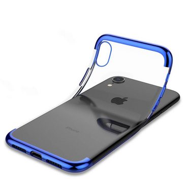 CoolGadget Handyhülle Slim Case Farbrand für Apple iPhone XR 6,1 Zoll, Hülle Silikon Cover für iPhone XR Schutzhülle