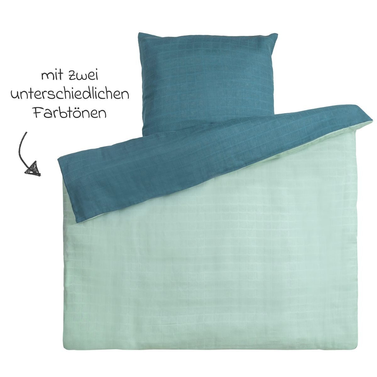 Makian Kinderbettwäsche Mull - Patina / günstig online kaufen