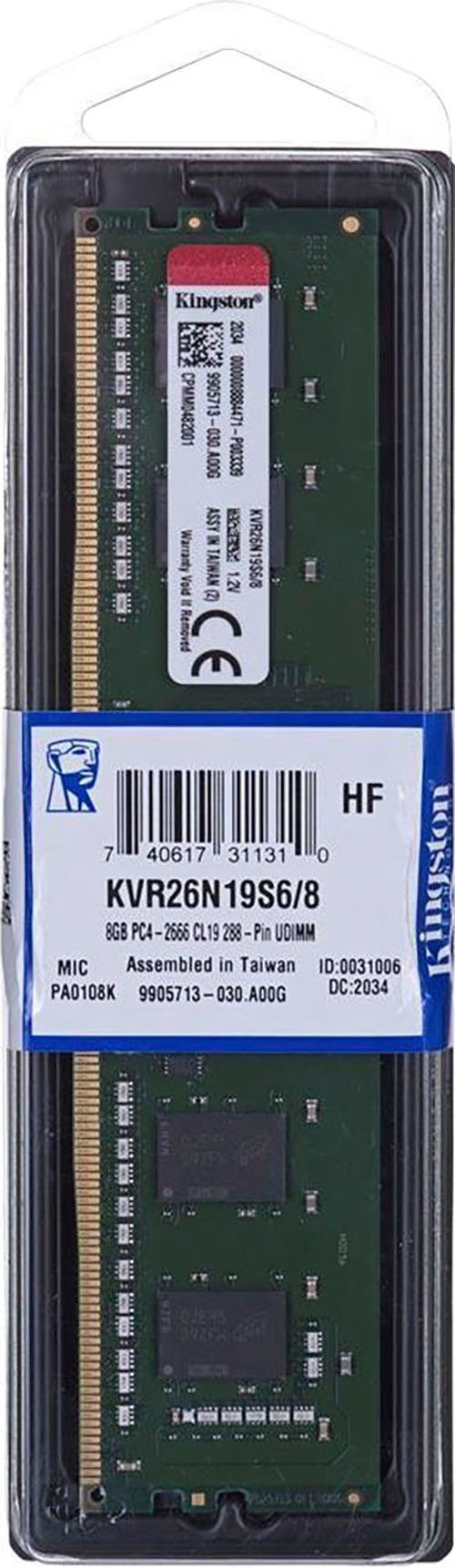 KVR26N19S6/8 8GB Arbeitsspeicher