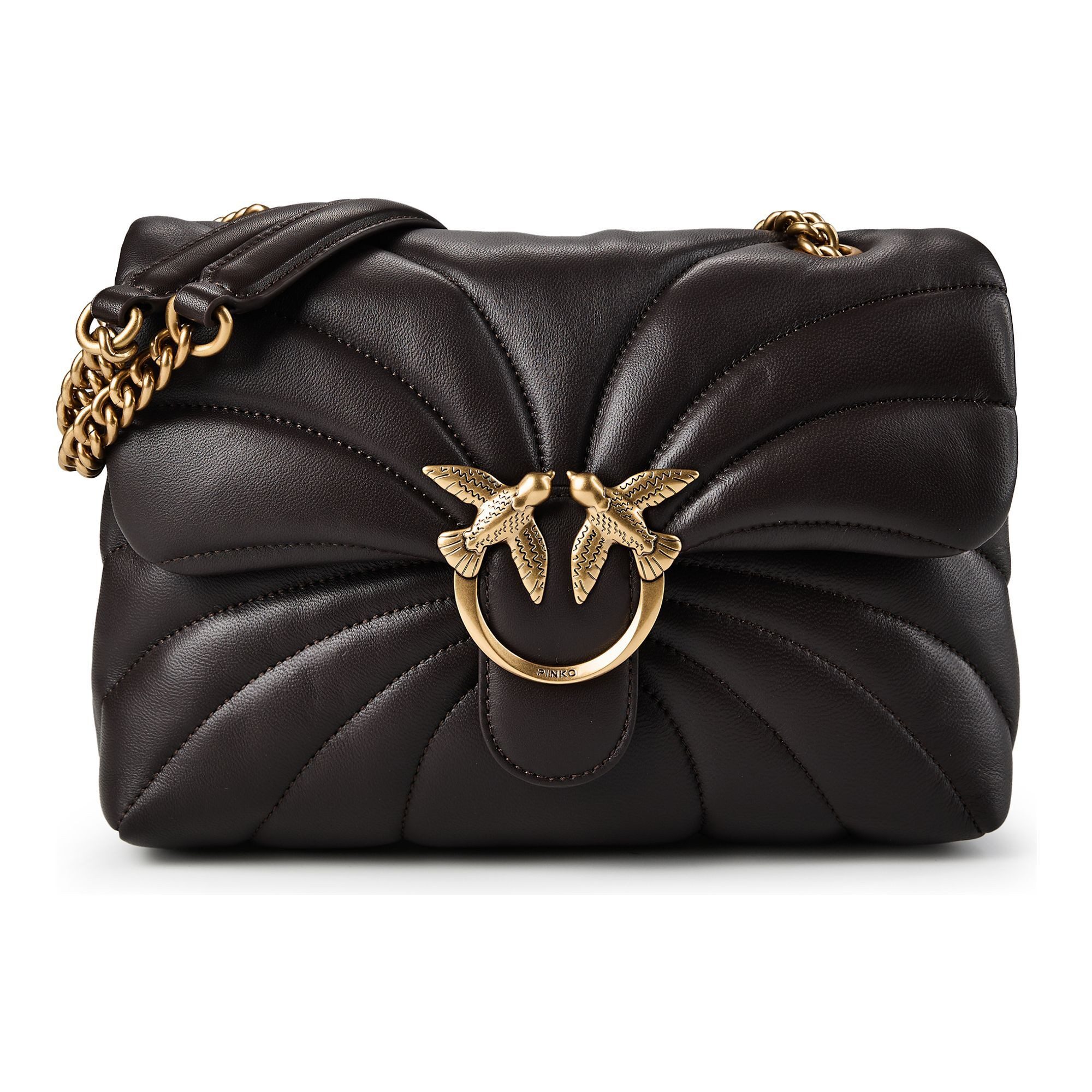 PINKO Schultertasche Love Puff, Leder