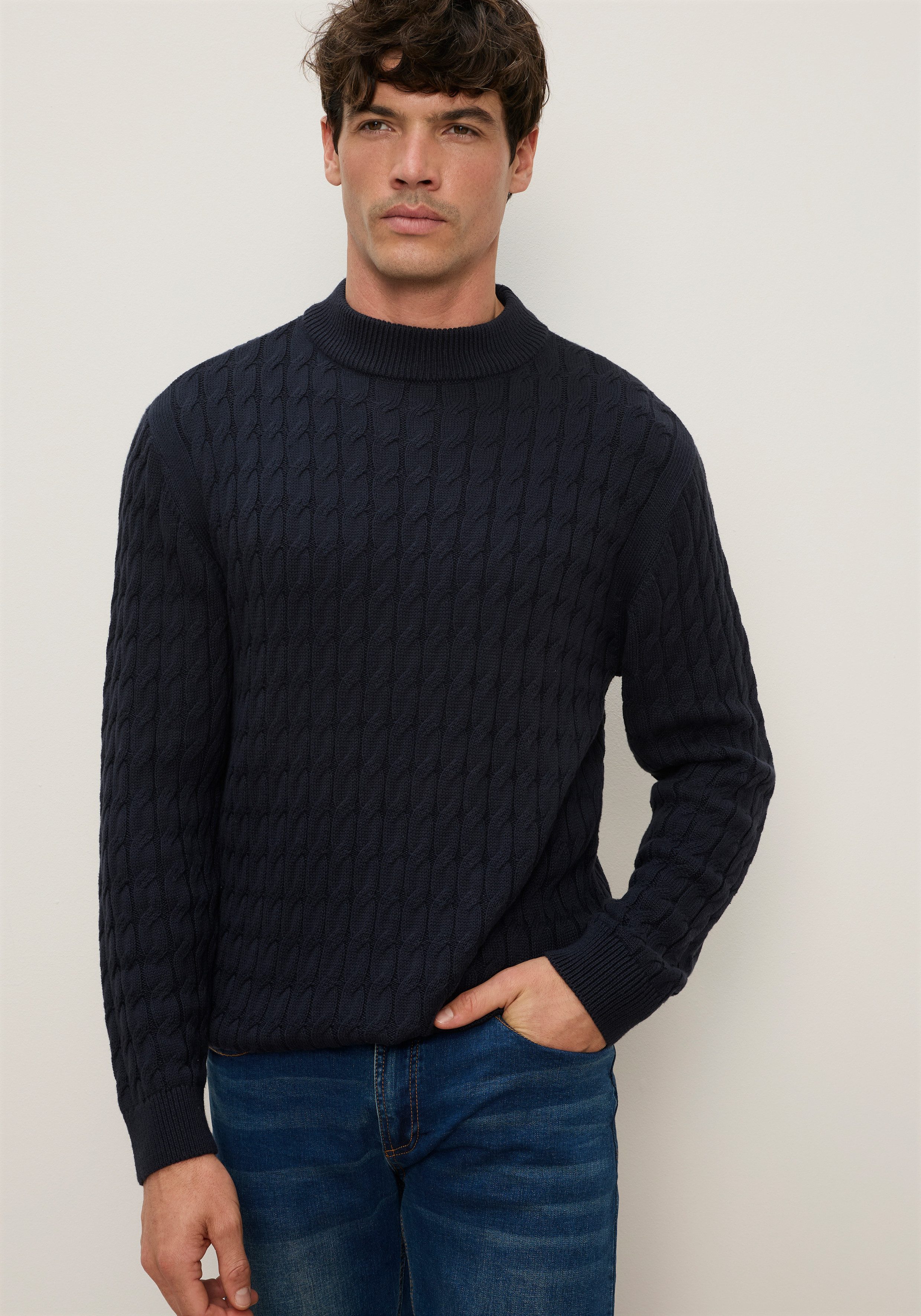 Bruno Banani Stehkragenpullover aus Strick, Regular Fit, mit normaler Länge. € 29,99, (€ 29,99 pro 1 Stk).