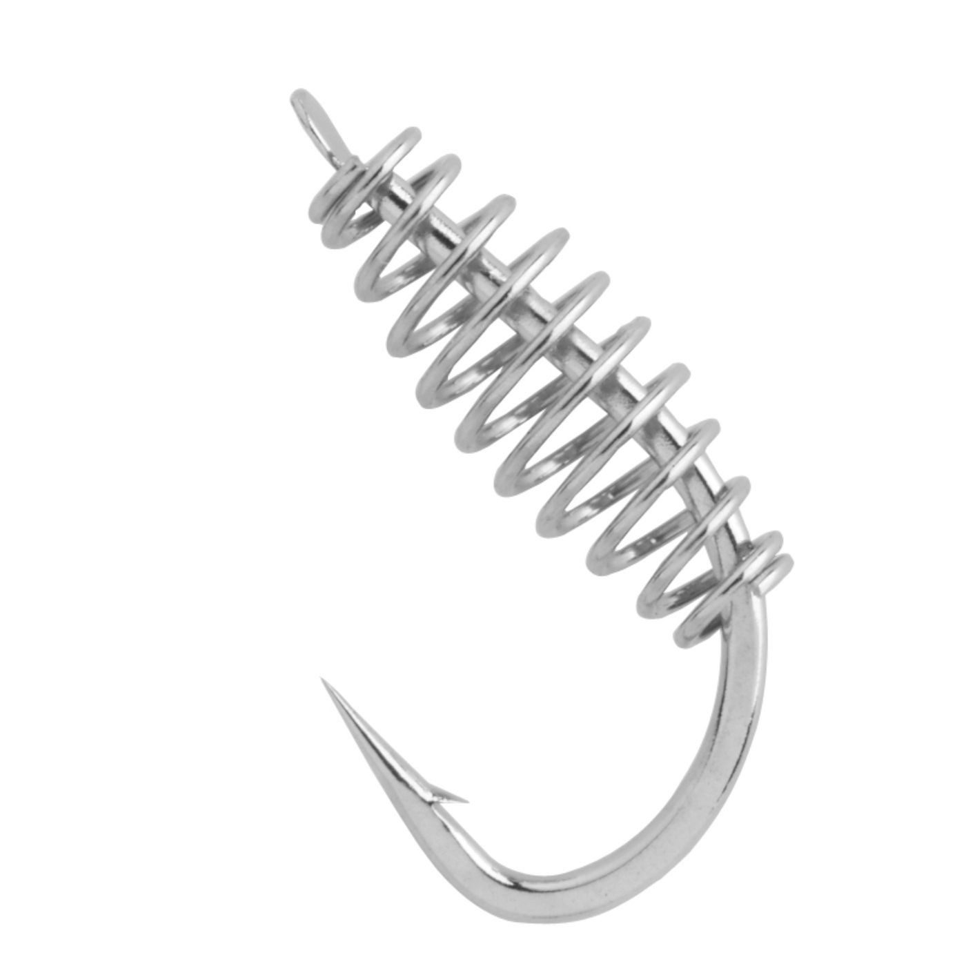 Gamakatsu Forellenhaken Gamakatsu Forelle LS-3610 Spirale 60cm - 10 gebundene Angelhaken