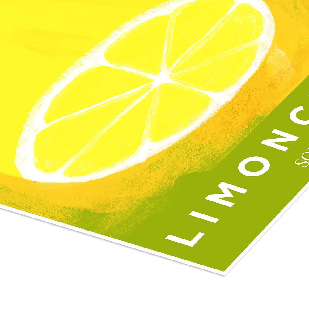 Posterlounge Wandbild Italian Limoncello di Sorrento, Marco Marella, erhältlich als Poster, Leinwandbild, Wandsticker oder Acrylglasbild